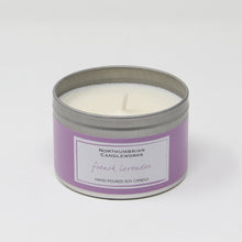 Load image into Gallery viewer, Northumbrian Candleworks - French Lavender - Candle in a Tin
