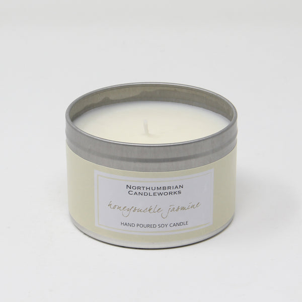 Northumbrian Candleworks - Honeysuckle Jasmine - Candle in a Tin