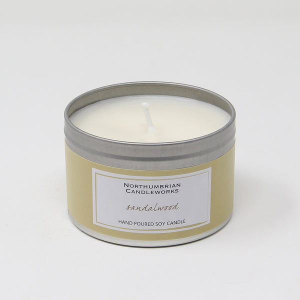 Northumbrian Candleworks - Sandalwood - Candle in a Tin