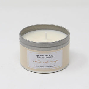 Northumbrian Candleworks - Vanilla & Orange - Candle in a Tin