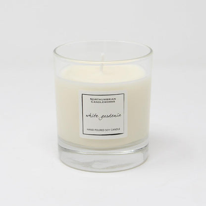 Northumbrian Candleworks - White Gardenia - Candle in a Glass Jar