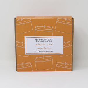 Northumbrian Candleworks - Mimosa and Mandarin - Candle Making Kit